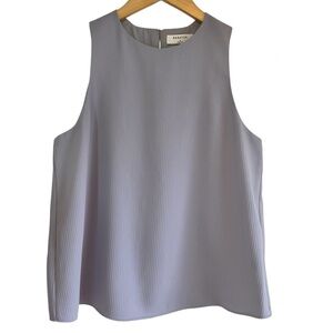 Babaton ribbed sleeveless boxy fit cropped blouse size S excellent condition